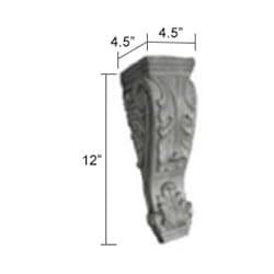 Ebony Shaker - CORBEL-58