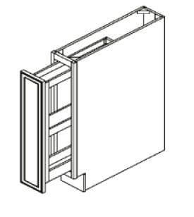 Unfinished Shaker-BSR12